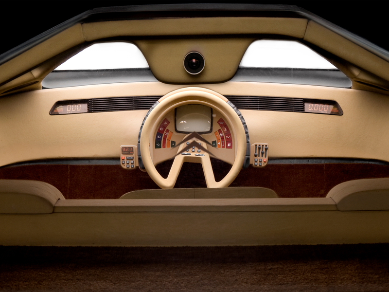 Illustration for article titled Utterly Bitchen Car Dashboards Inspired By Spaceships